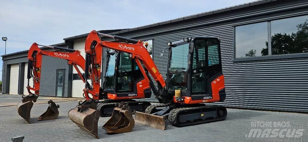 Kubota KX027-4 Mini kotrók < 7t