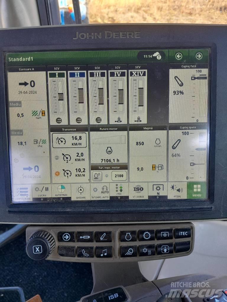 John Deere 6250R Traktorok