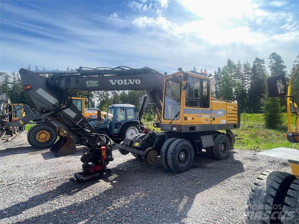 Volvo EW 200 4x4 Gumikerekes kotrók