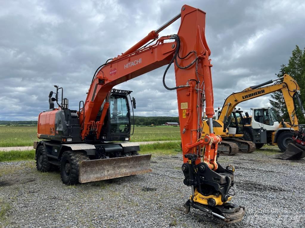 Hitachi ZX 170W-5B Gumikerekes kotrók