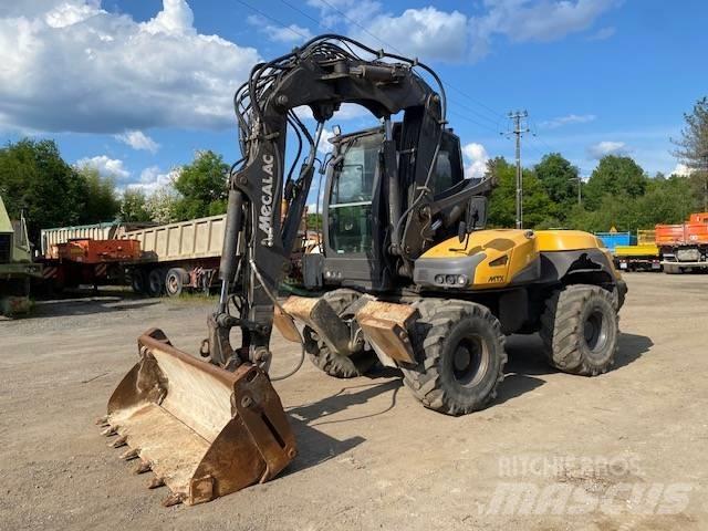 Mecalac 12 MTX Gumikerekes kotrók