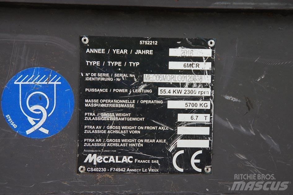 Mecalac 6 MCR Lánctalpas kotrók