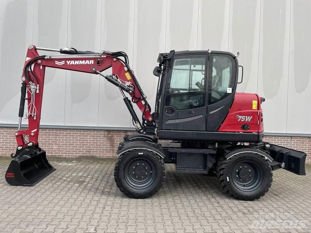 Yanmar B75W Gumikerekes kotrók