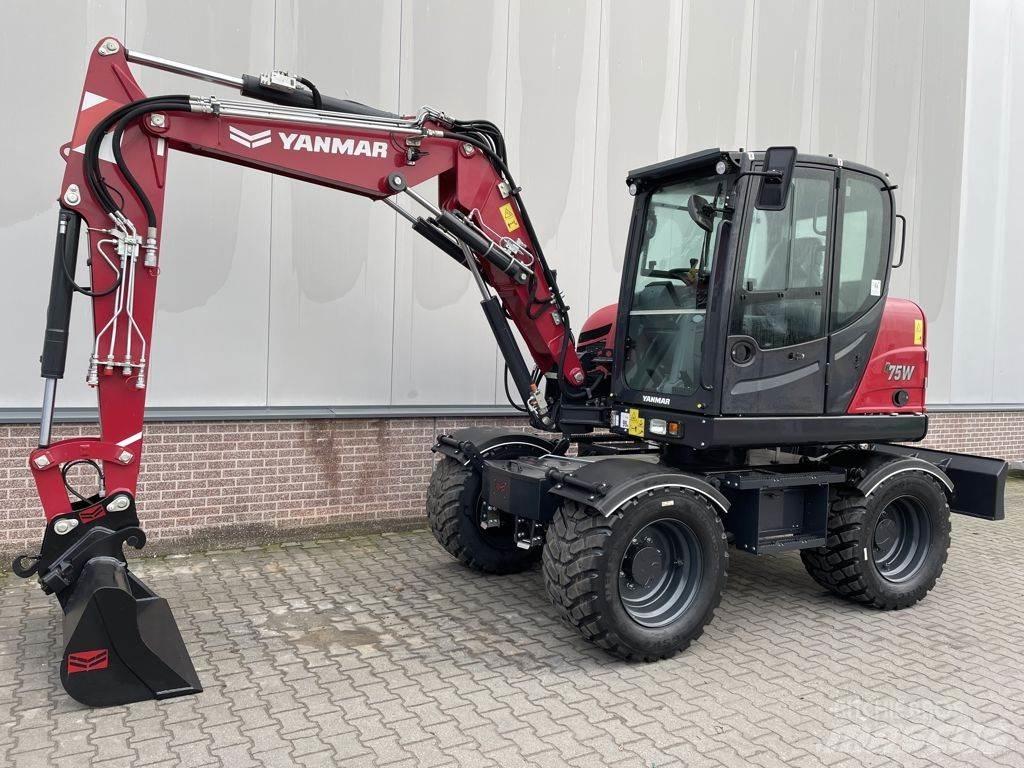 Yanmar B75W Gumikerekes kotrók