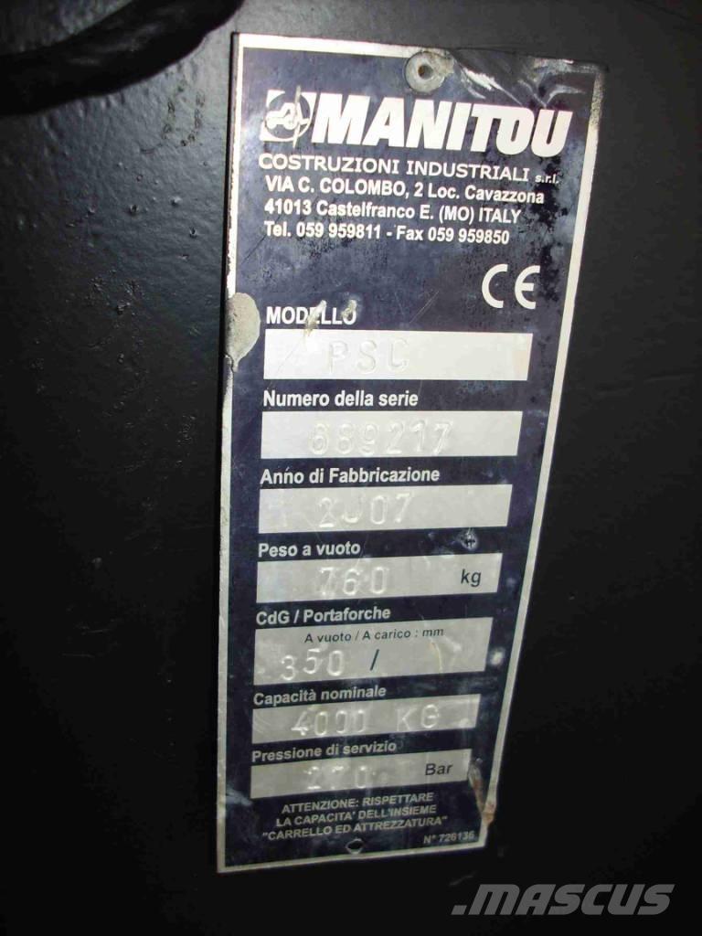 Manitou PSC4000 Anyagmozgatás - Egyebek