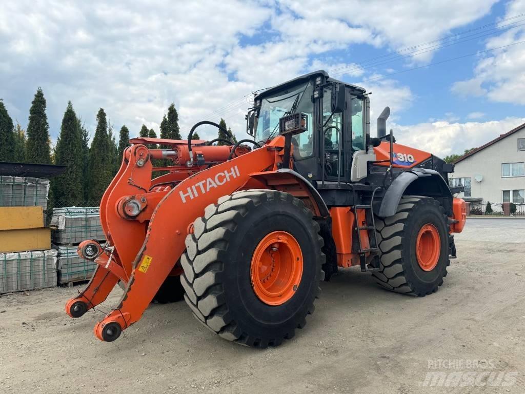 Hitachi ZW 310-6 Gumikerekes homlokrakodók