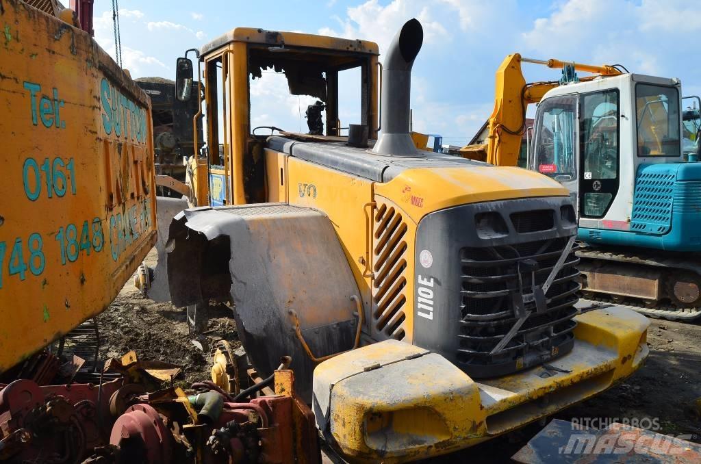 Volvo L110E Gumikerekes homlokrakodók