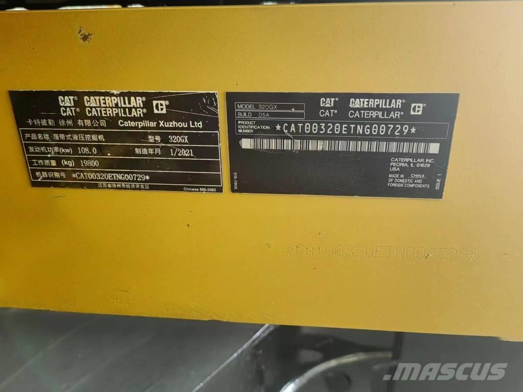 CAT 320GX Lánctalpas kotrók