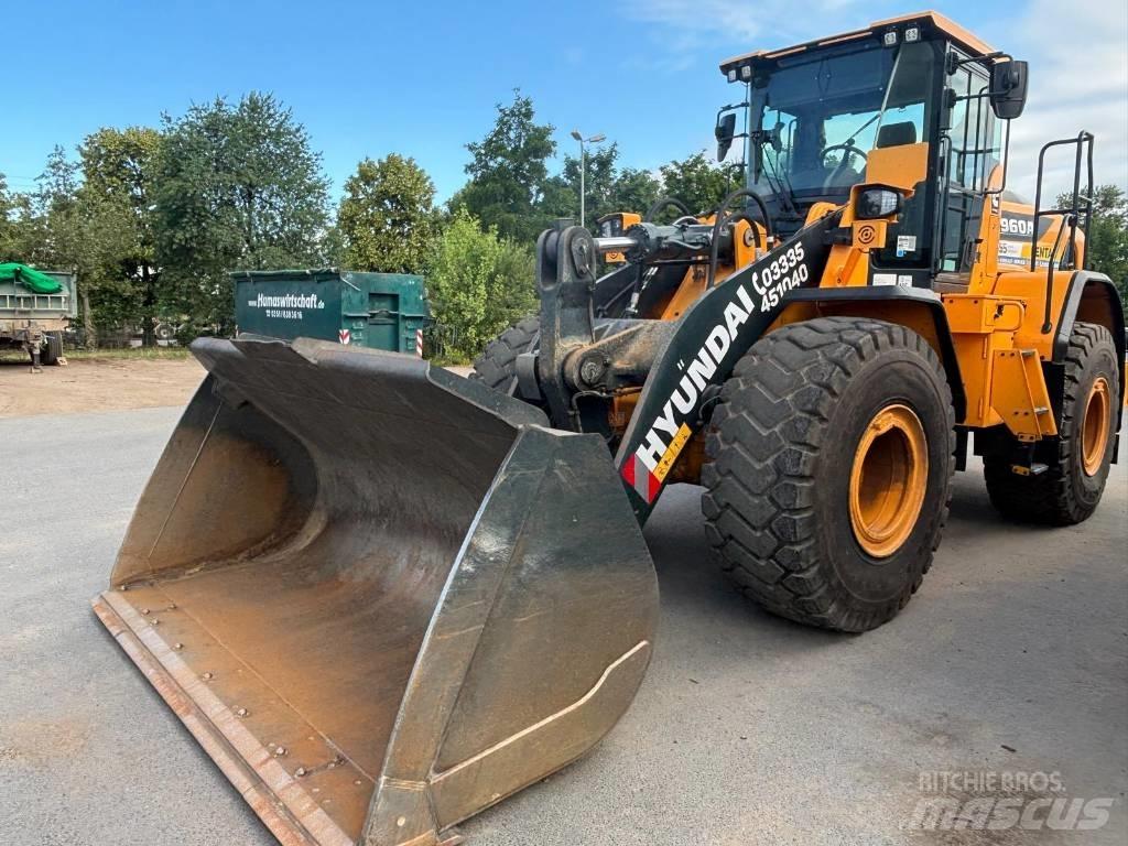 Hyundai HL 960 A Gumikerekes homlokrakodók