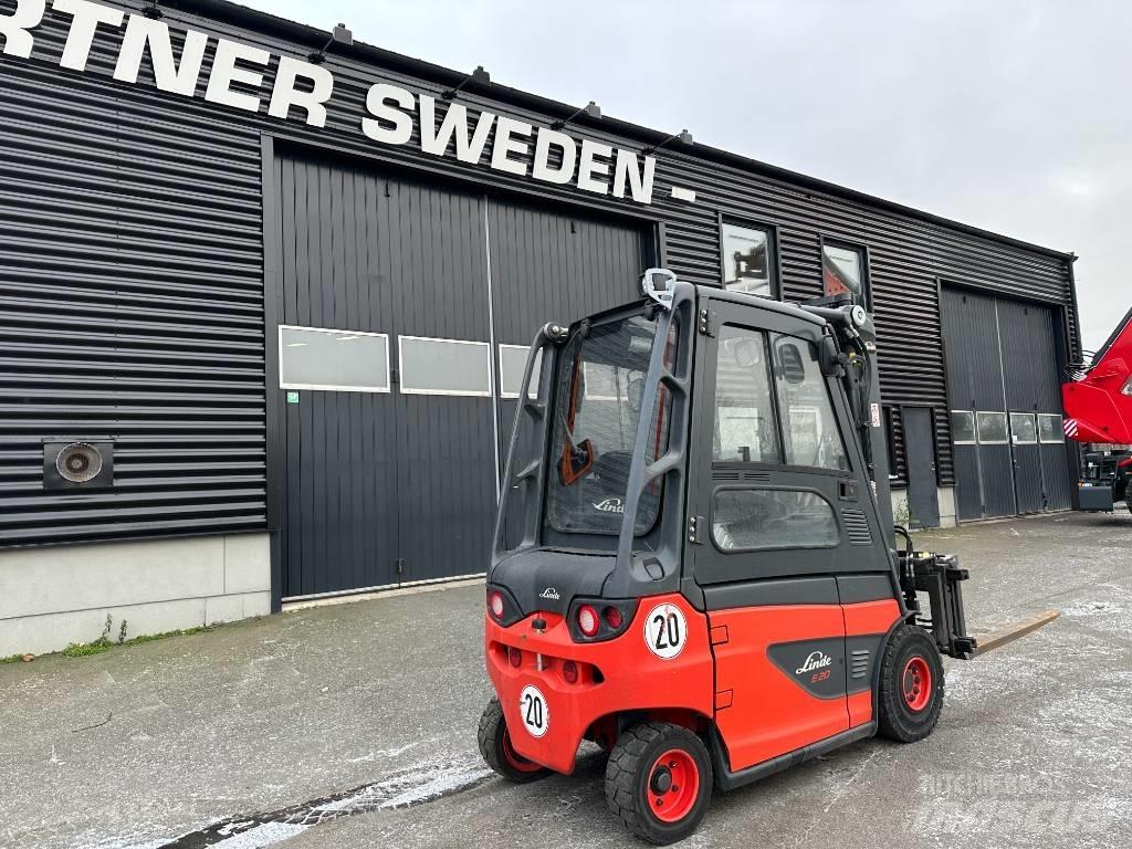 Linde E 20 Elektromos targoncák