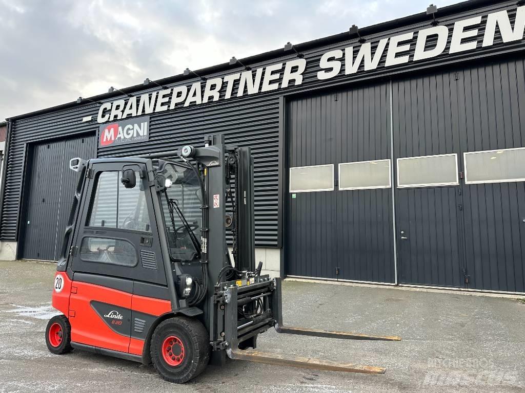 Linde E 20 Elektromos targoncák