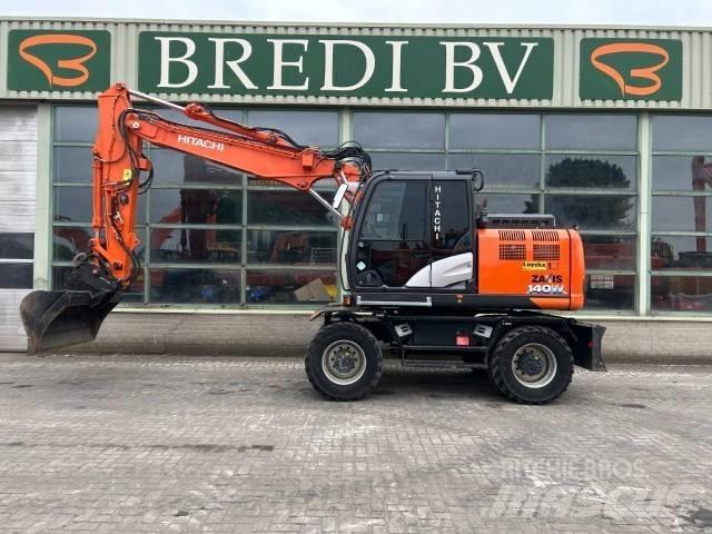 Hitachi ZX 140 W-6 Gumikerekes kotrók