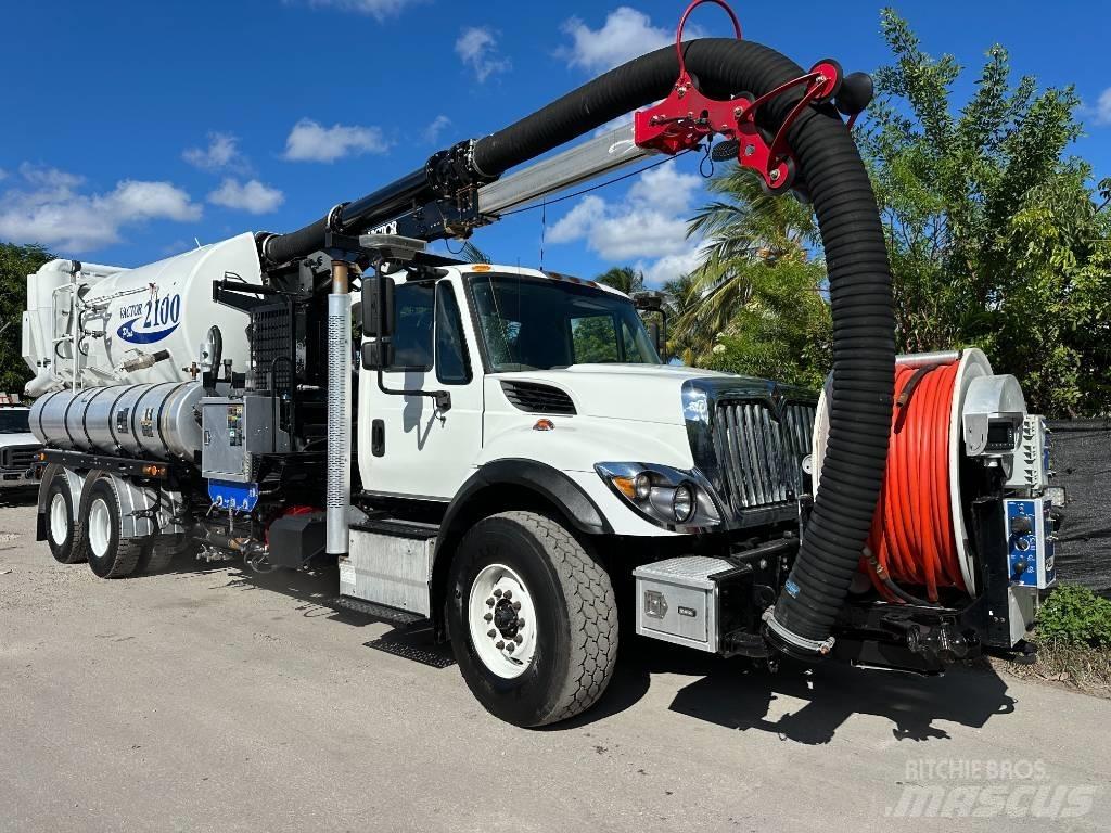International 7500 Vákuum teherautok