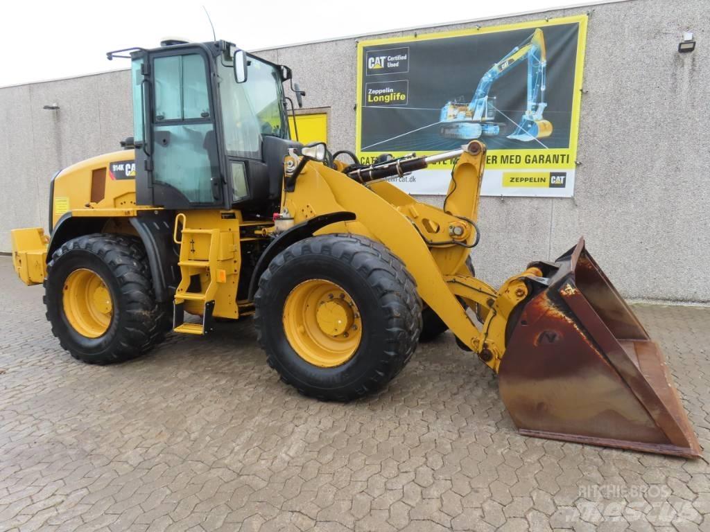 CAT 914 K Gumikerekes homlokrakodók