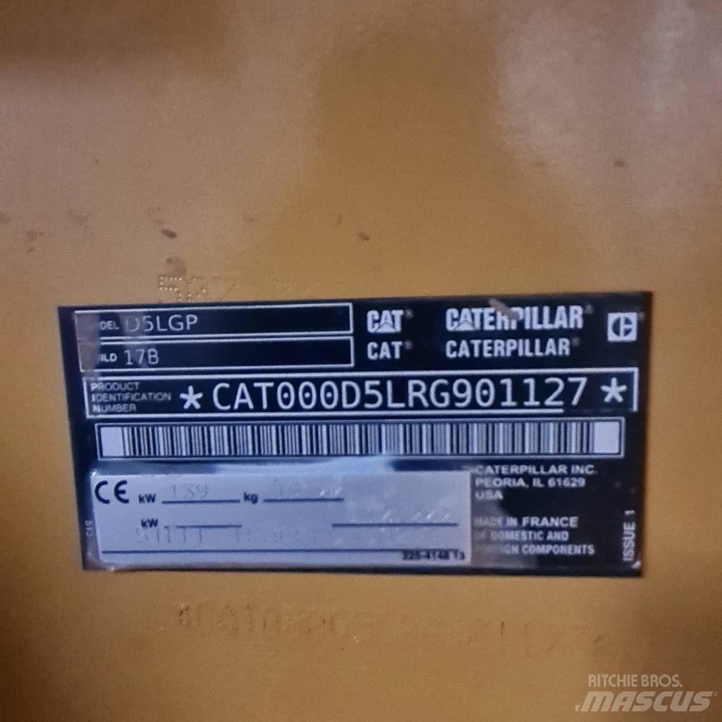 CAT D 5 LGP lánctalpas dózerek