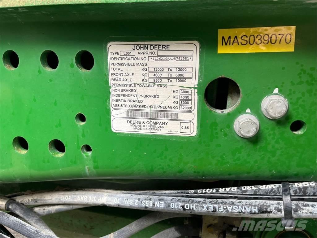 John Deere 6210R Traktorok