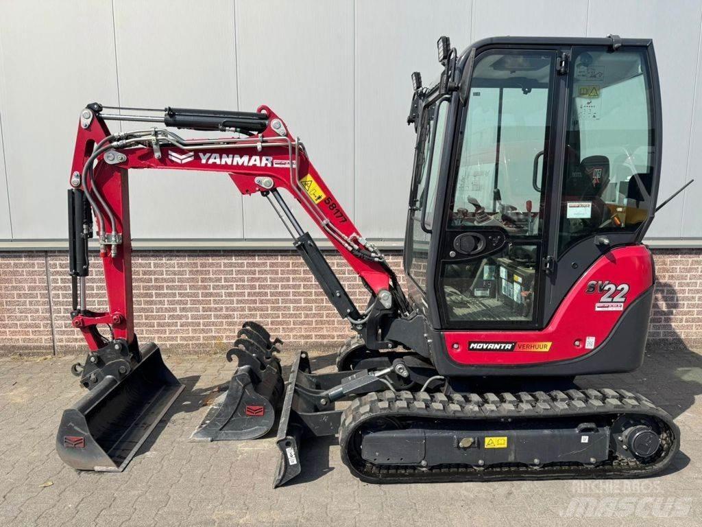 Yanmar SV22 Mini kotrók < 7t