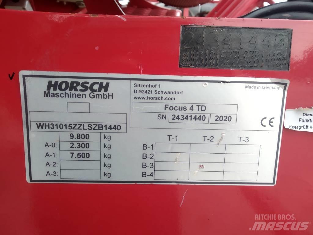 Horsch Focus 4 TD Sorvetőgép