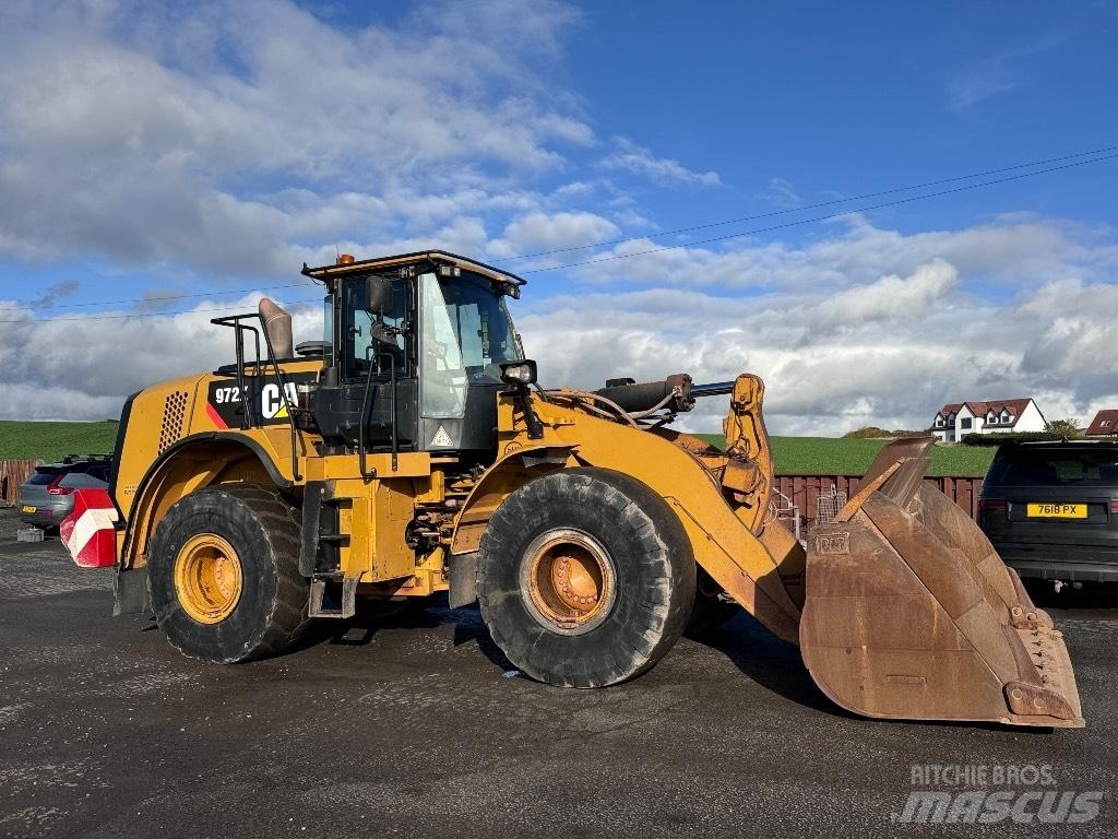 CAT 972 K Gumikerekes homlokrakodók