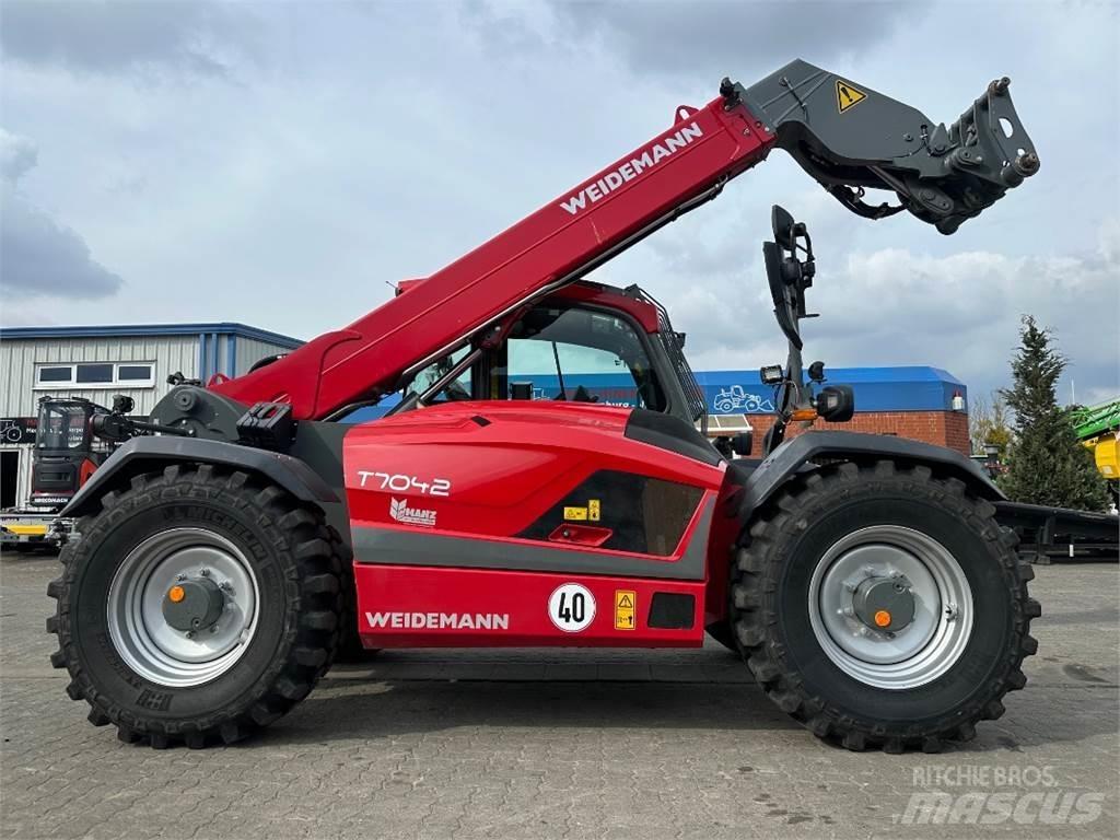 Weidemann T7042 Teleszkópos rakodók
