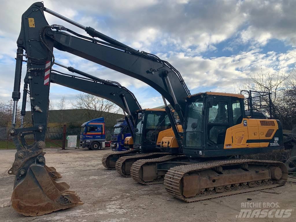 Hyundai HX220A L Lánctalpas kotrók