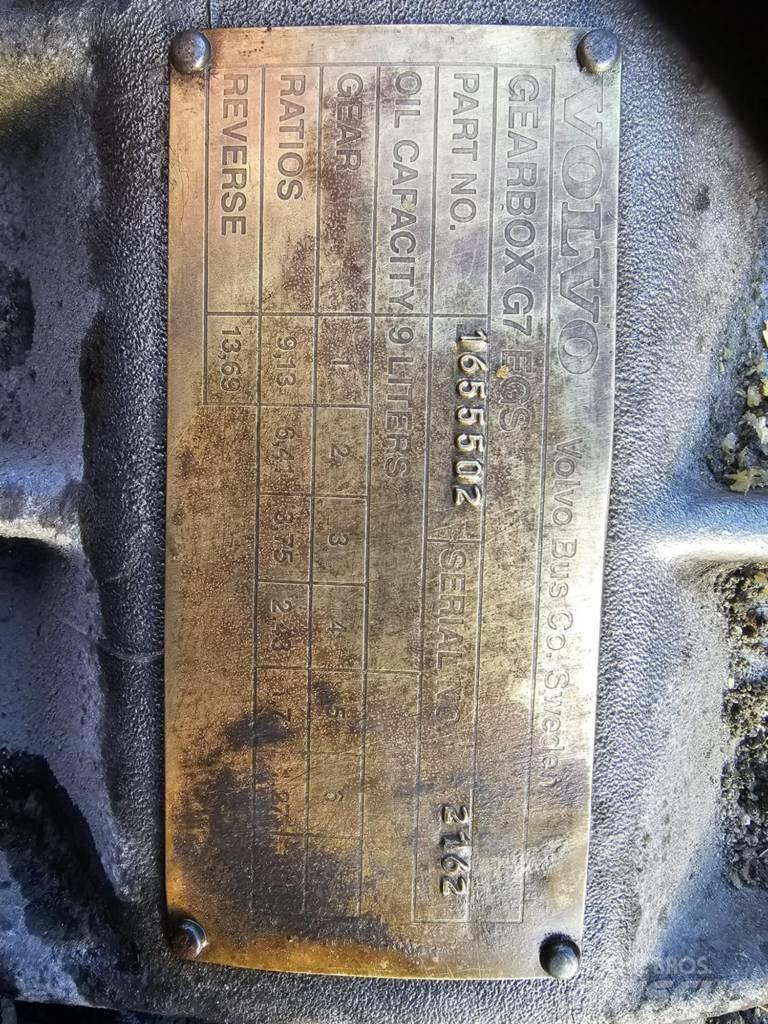 Volvo G7 EGS Hajtóművek