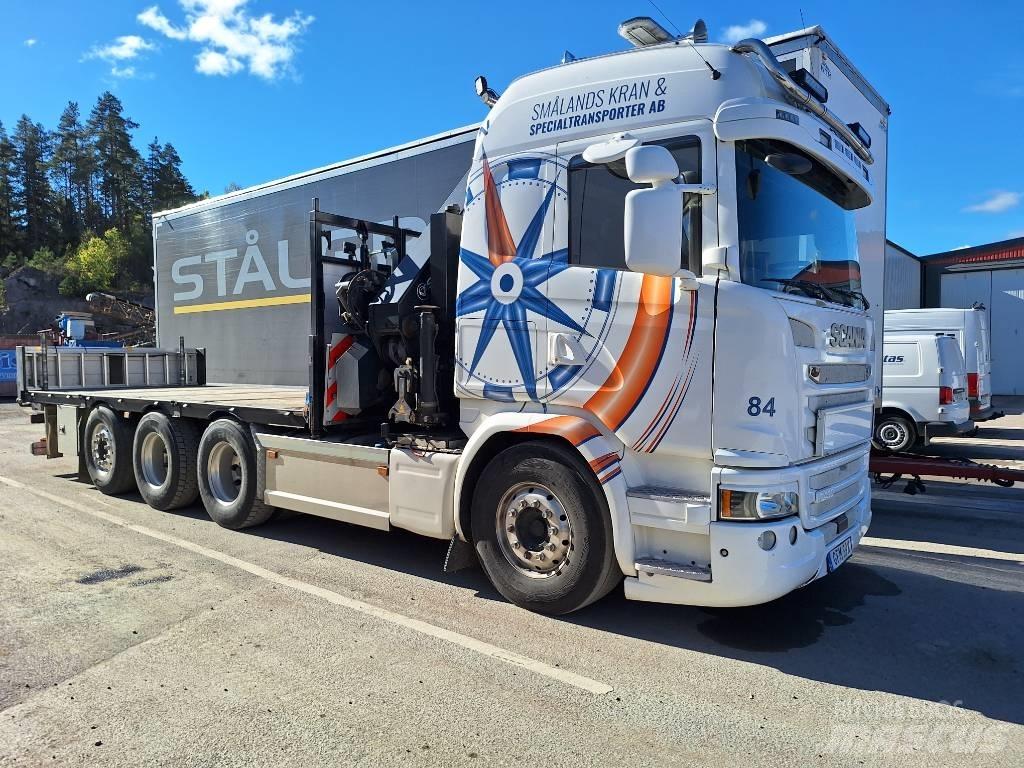 Scania G490 LB8x4*4 Darus teherautók