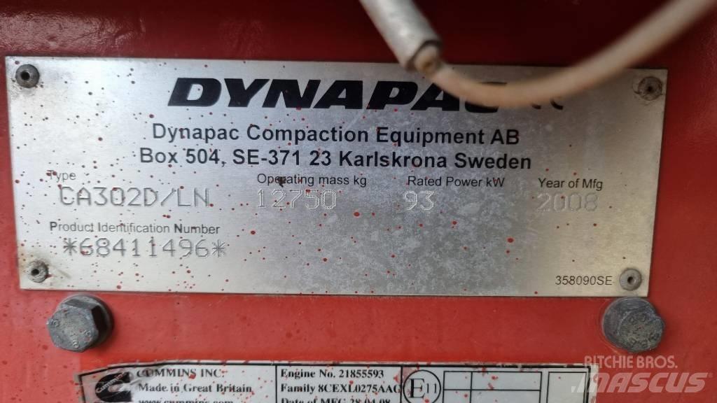 Dynapac CA302D, Vält Egydobos hengerek