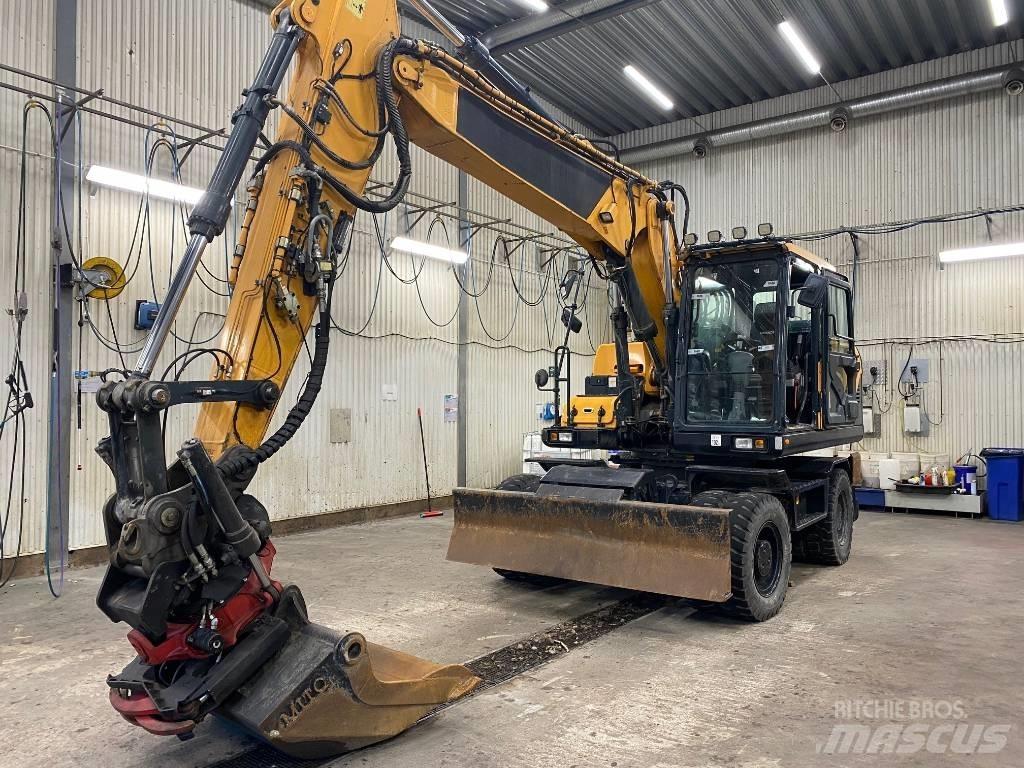 Hyundai HW160 Gumikerekes kotrók