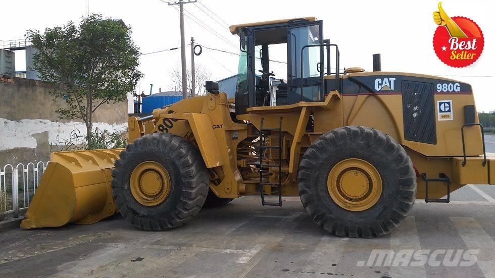 CAT 980 G Gumikerekes homlokrakodók