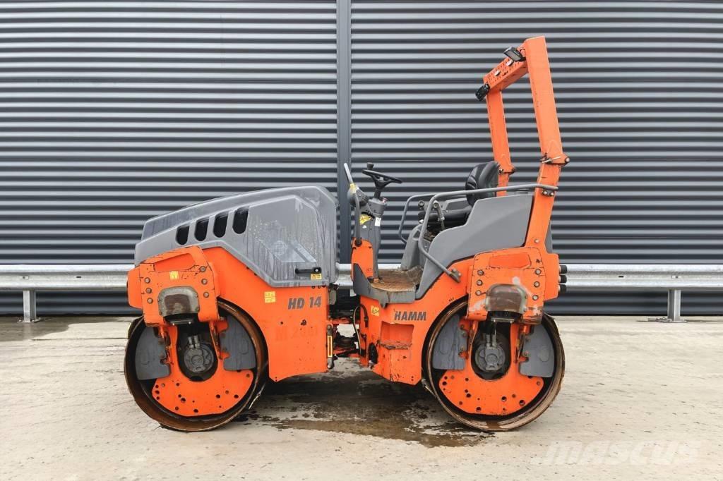 Hamm HD 14 VV Ikerdobos hengerek