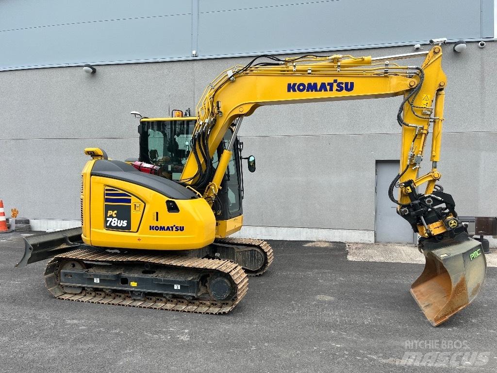 Komatsu Pc78us-11e0 Lánctalpas kotrók