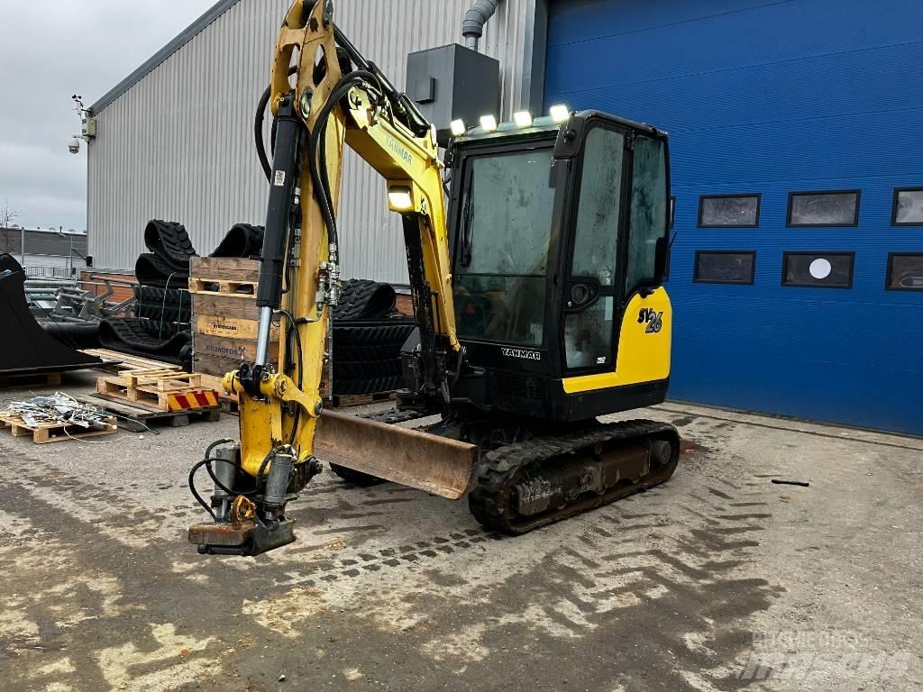 Yanmar SV 26 Mini kotrók < 7t