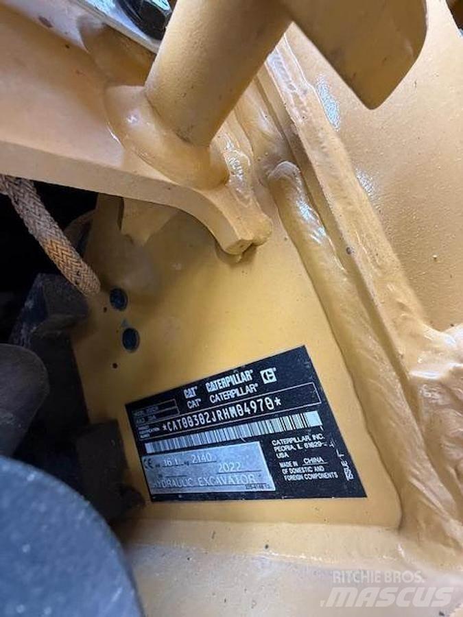 CAT 302-05 Mini kotrók < 7t