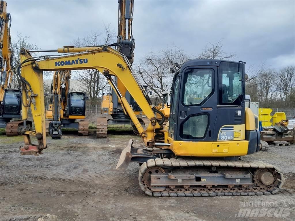 Komatsu PC80 Mini kotrók < 7t