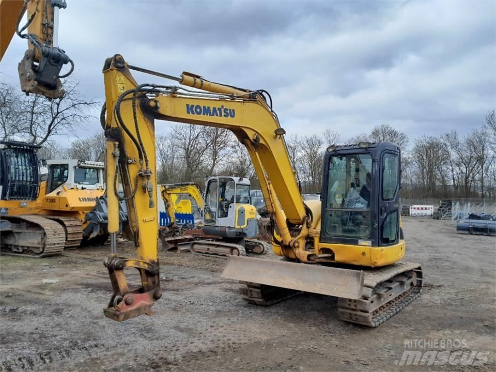 Komatsu PC80 Mini kotrók < 7t