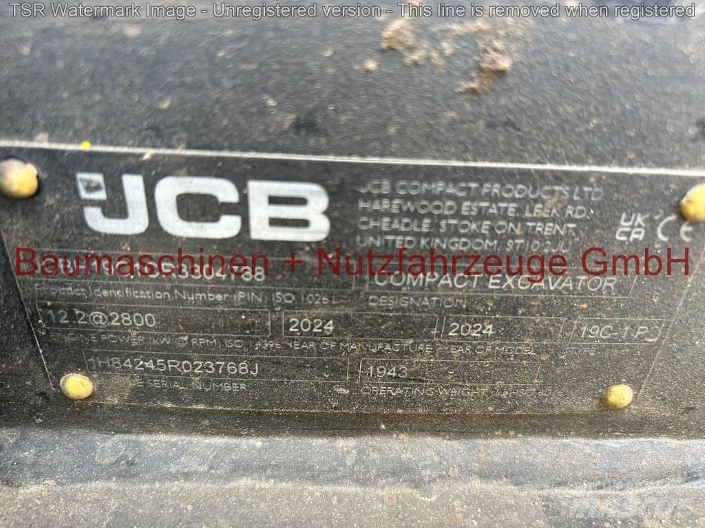 JCB 19C -Demo- Mini kotrók < 7t