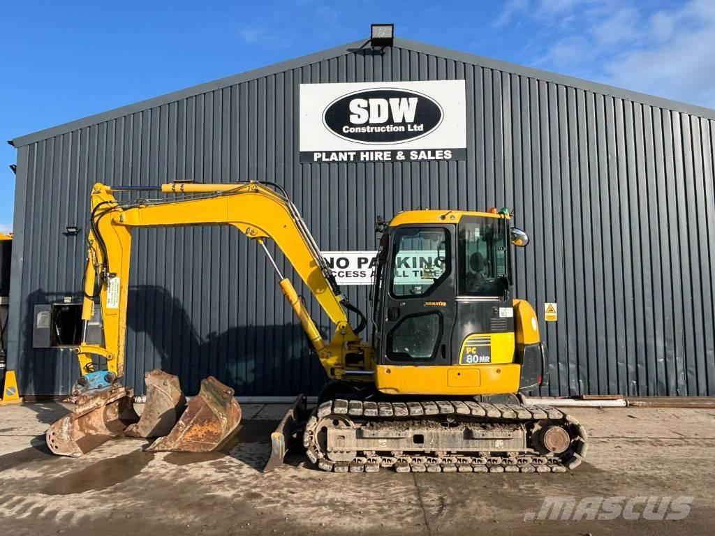 Komatsu PC 80 MR-3 Közepes (midi) kotrók 7 t - 12 t