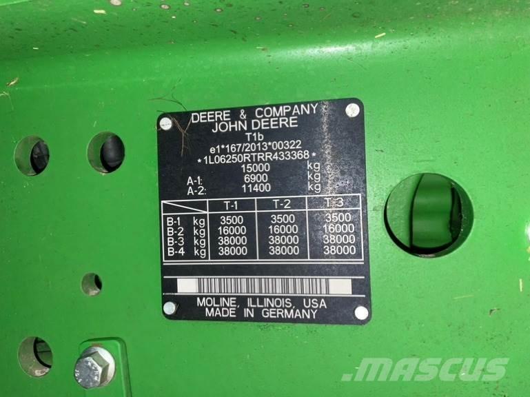 John Deere 6R 250 Traktorok