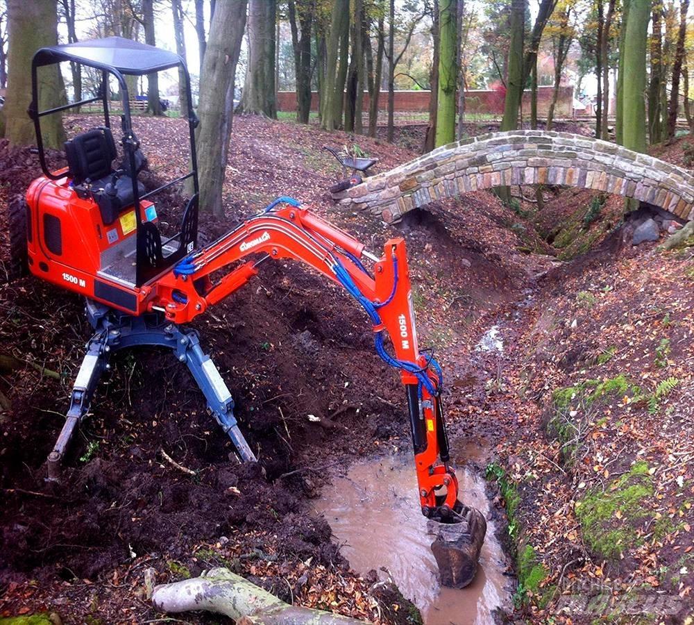 Euromach 1500 Mobile Kétéltű markolók