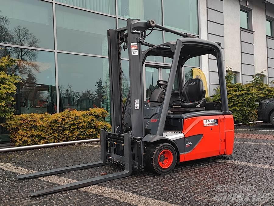 Linde E20L-02 Elektromos targoncák