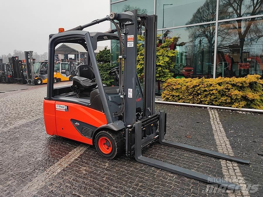 Linde E20L-02 Elektromos targoncák