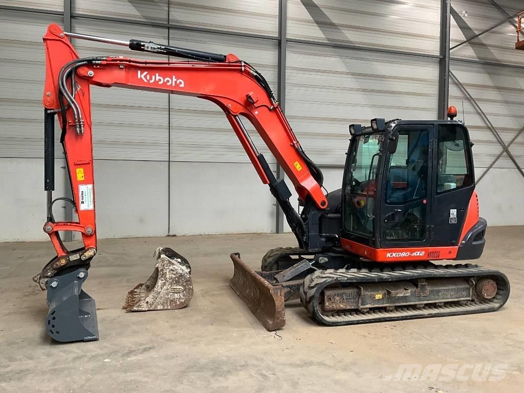 Kubota KX 080-4 A 2 Közepes (midi) kotrók 7 t - 12 t