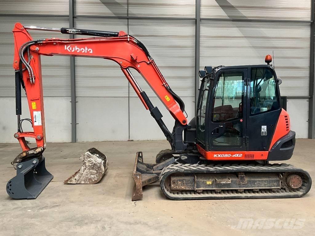 Kubota KX 080-4 A 2 Közepes (midi) kotrók 7 t - 12 t
