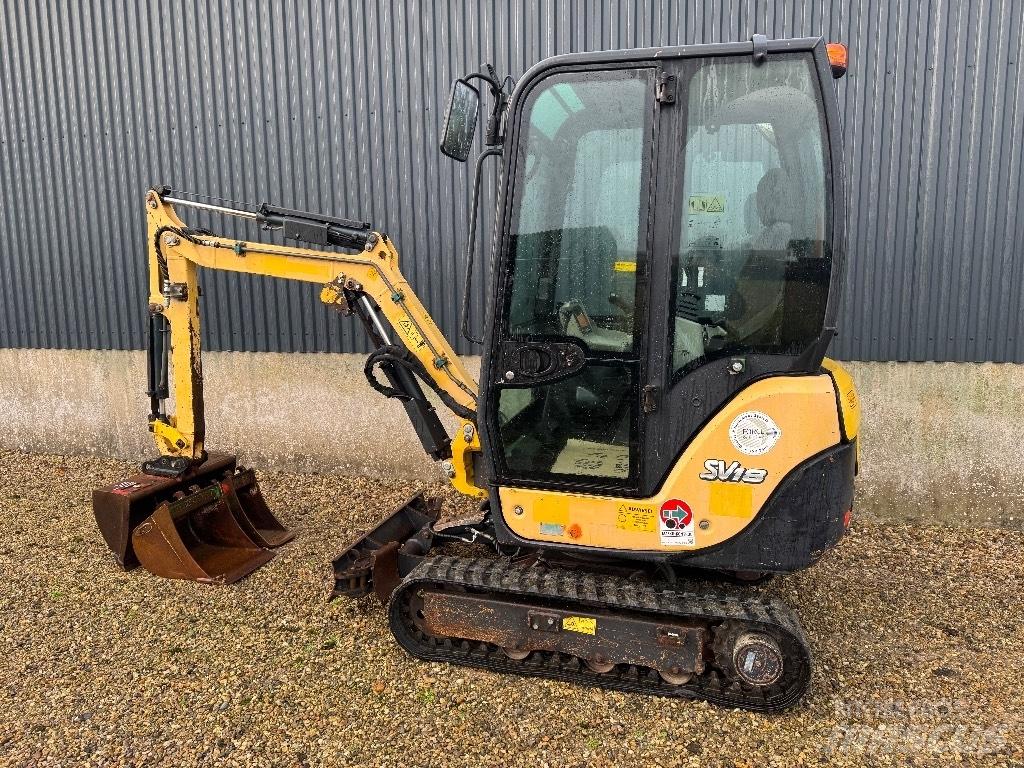 Yanmar SV 18 Mini kotrók < 7t