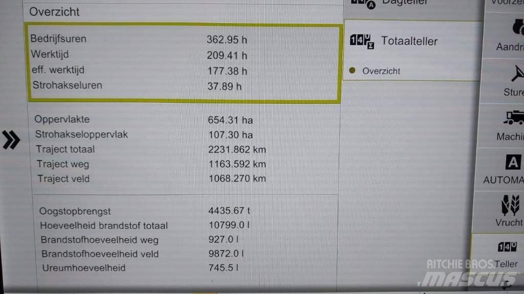 CLAAS Trion 750 Kombájnok