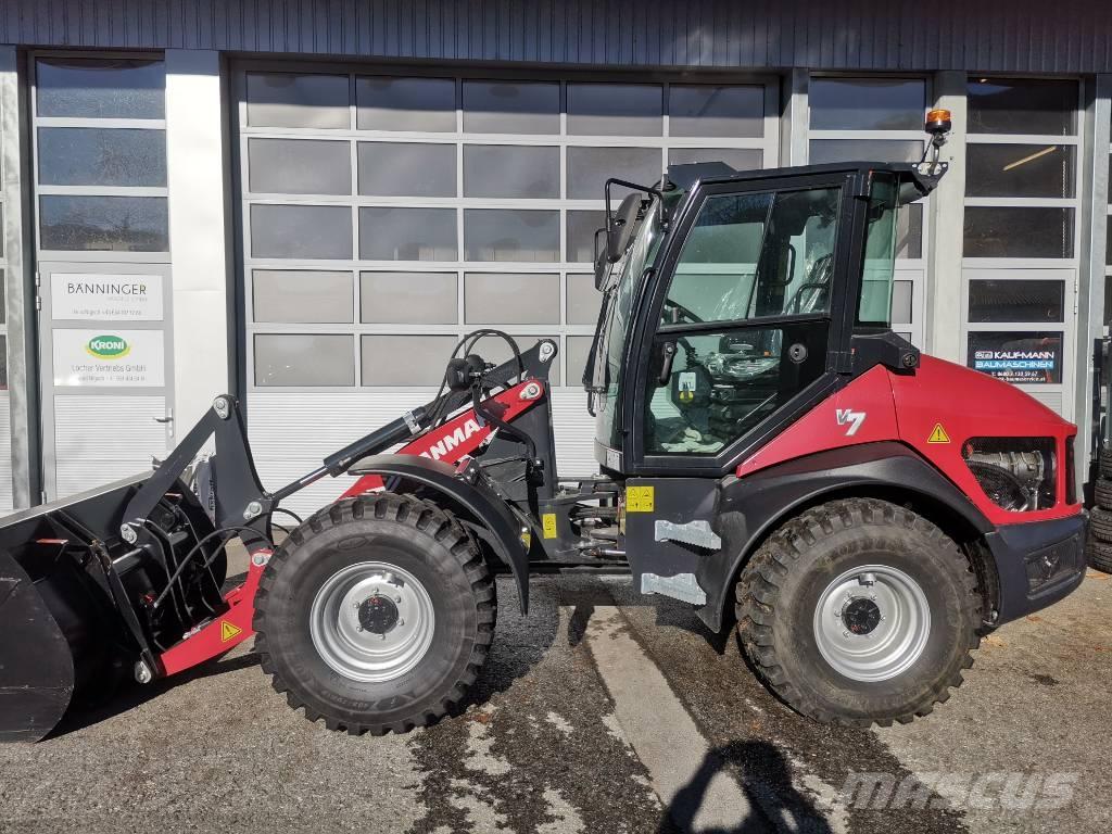 Yanmar V 7 Gumikerekes homlokrakodók