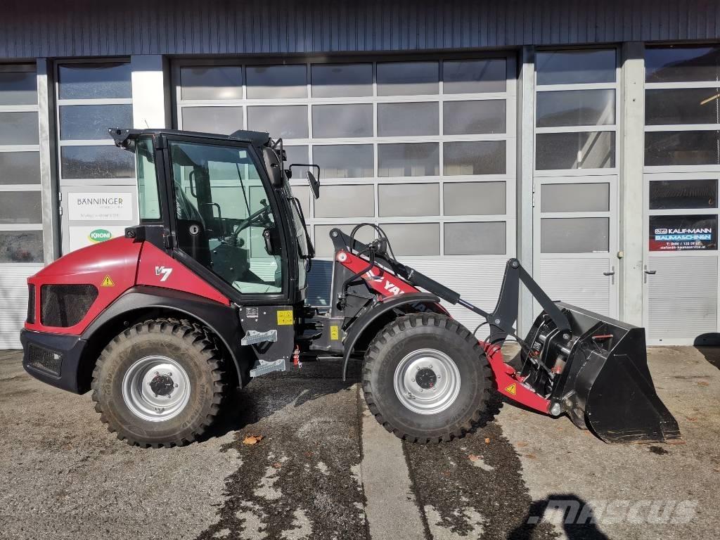 Yanmar V 7 Gumikerekes homlokrakodók