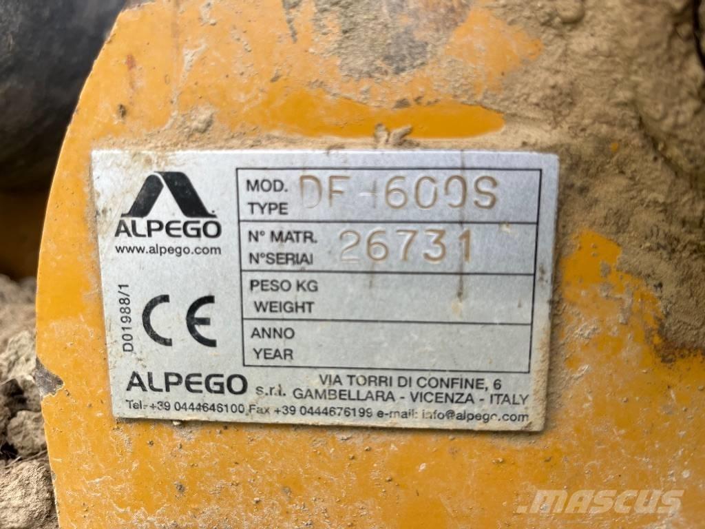Alpego DF 600 Kardánhajtású ekék és Forgó-boronák