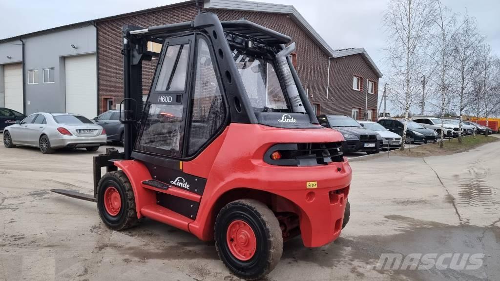 Linde H 60 D-02 Dízel targoncák